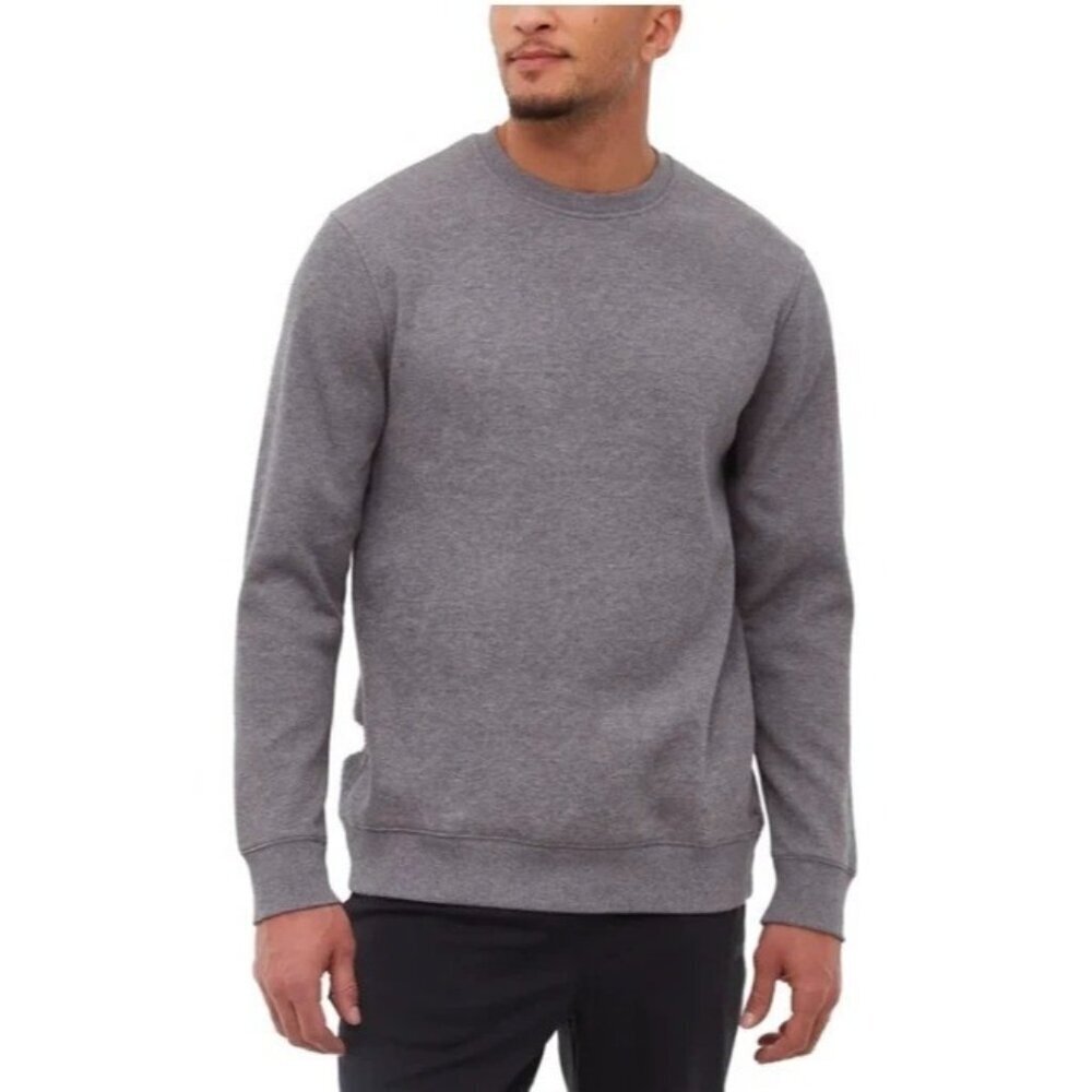 Bench Urbanwear Men's XXL Gray Crewneck Sweatshirt Fleece Lined Thermal M0569
